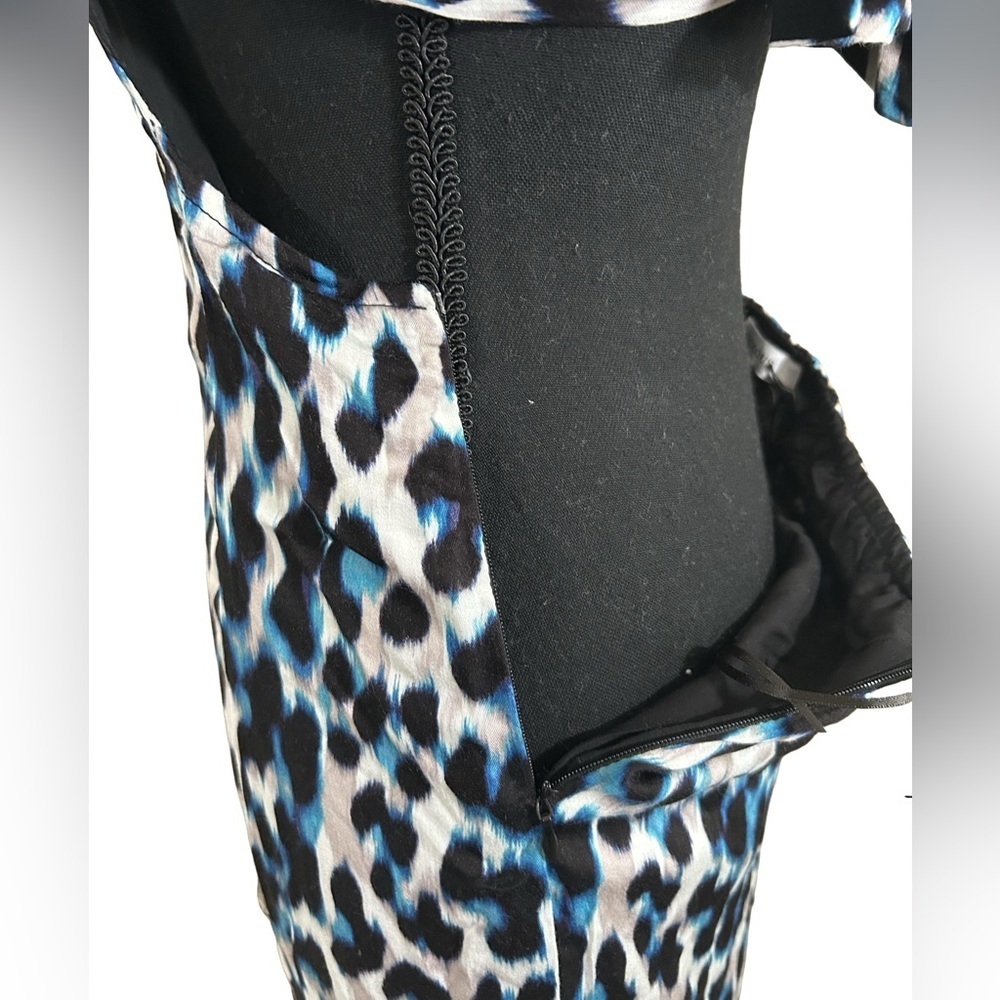 NWT OLIVACEOUS LEOPARD PRINT DRESS - Picture 4 of 8
